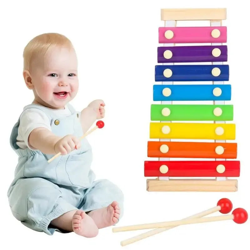 Montessori Wooden 3D Toys Baby Educationa Childhood Learning Kids Baby Colorful Wooden Blocks For Children Christmas Gift