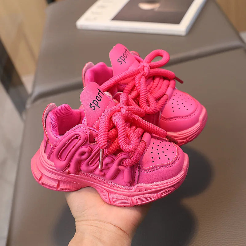 Fashion Children Sneakers Spring Autumn Causal Kid Running Walking Shoes Versatile Girls Boys Shoes
