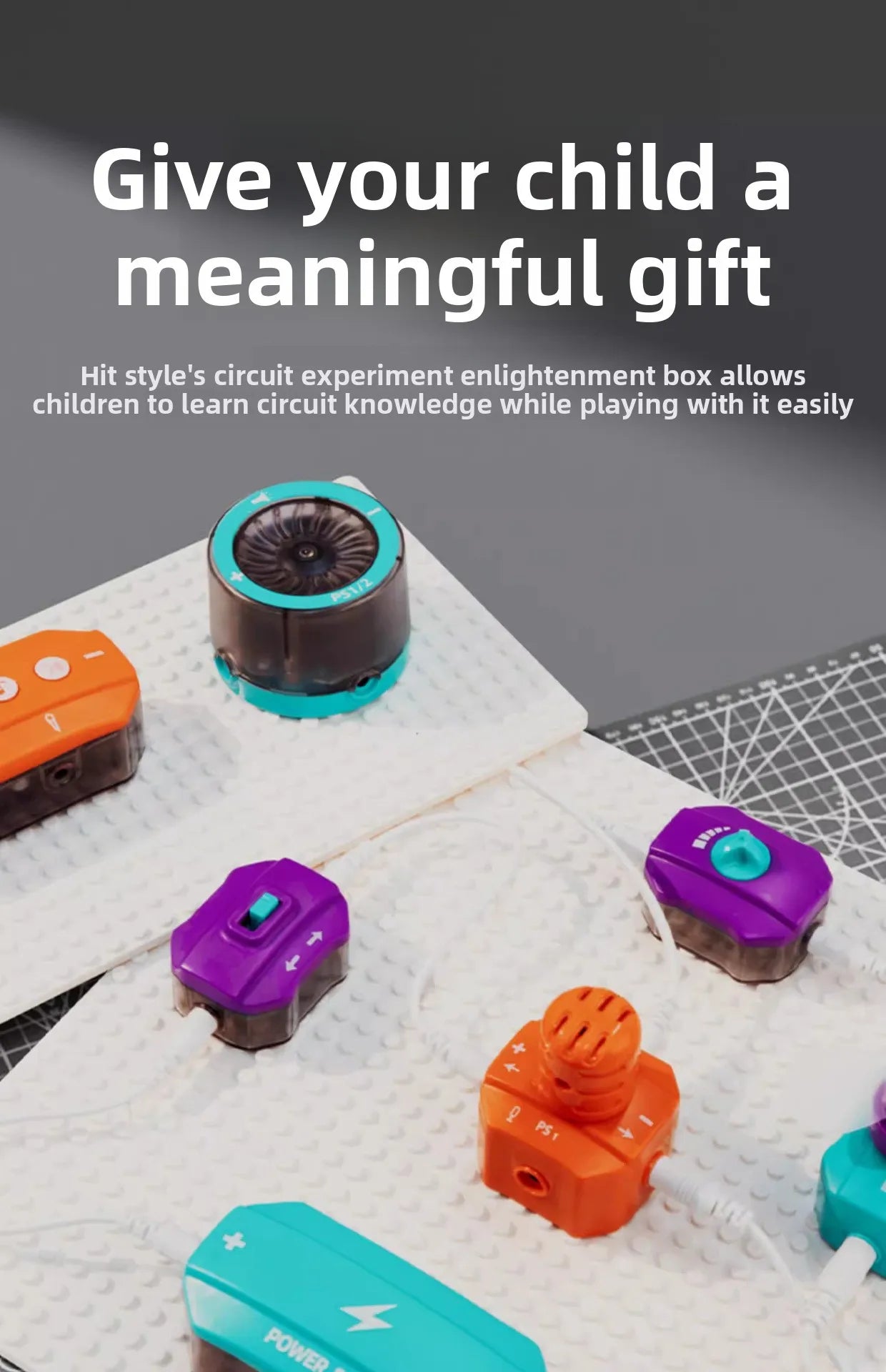 Circuit Experiment Building Blocks Toy Assembly Science Experiment Set Physics Enlightenment Wholesale DIY Science Education Ass