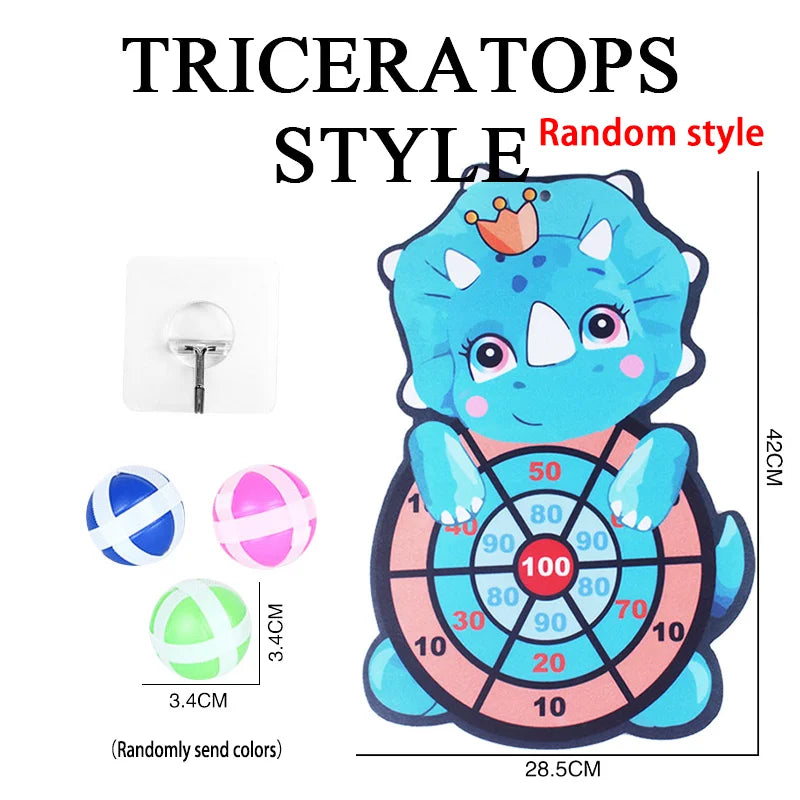 Montessori Dart Board Target Sports Game Toys For Children 4 To 6 Years Old Outdoor Toy Child Indoor Girls Sticky Ball Boys Gift