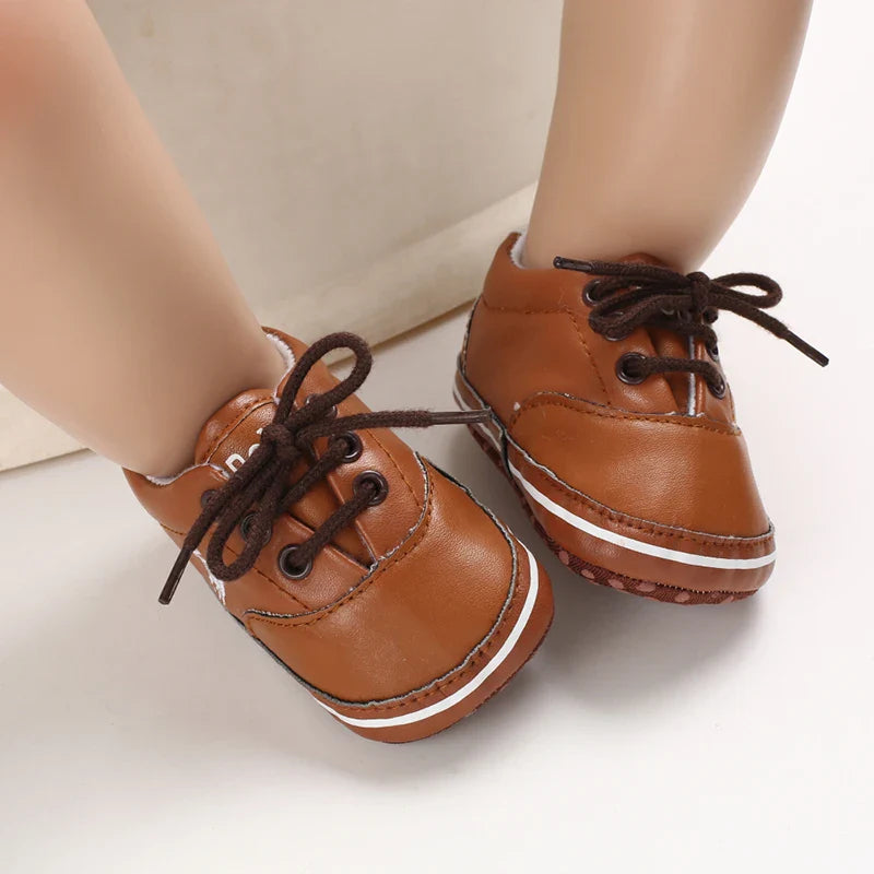 Christening Baby Boy Toddler Shoes Baby Boy Girl Soft Soled White Shoes Sneakers Newborn