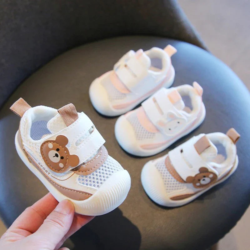 Baby shoes summer new baby boy shoes 1-3y old sneakers kids hollowed girl mesh shoe comfortable girl shoes anti slip boys' shoe