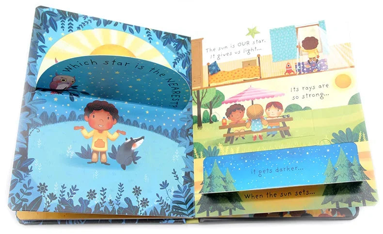 Kids Scientific Knowledge Learning Picture Books Usborne English Daily Knowledge Reading Book Early Educational Montessori