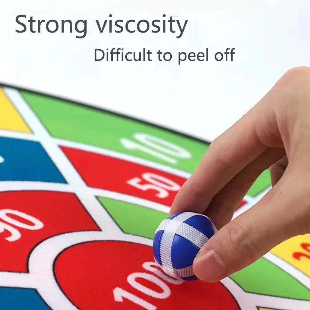 Children with sticky ball 74CM large dart board Family interactive game educational arithmetic indoor/outdoor sports toys gift