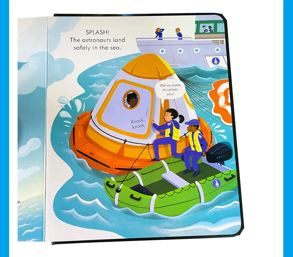 Usborne Peep Inside How Works Series Scientific Knowledge Learning Picture Book in English Daily Bedtime Reading Book