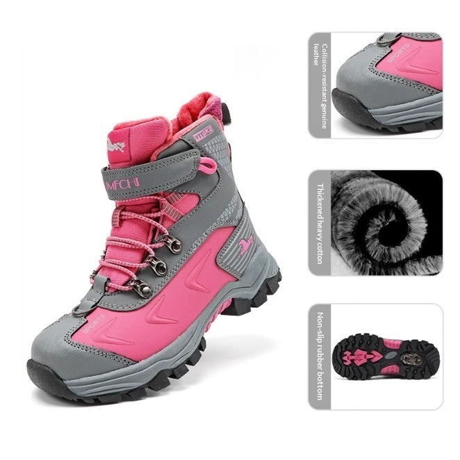 Winter Anti-slip Snow Boots For Older Children