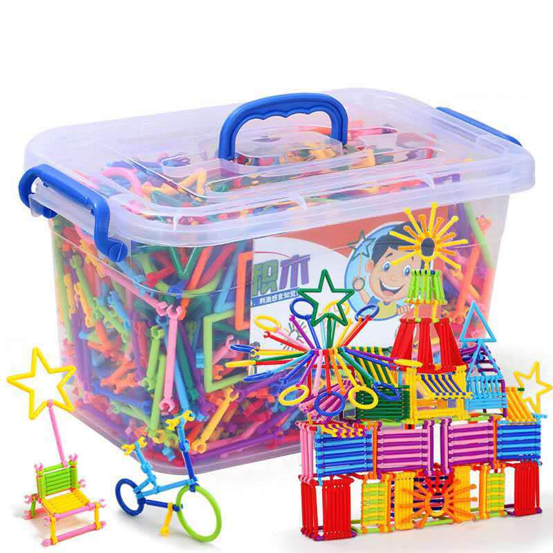 Children's Smart Magic Wand Building Blocks Assembled Assembled Toys for 3-6 Years Old Boys and Girls Educational Development Birthday Gift