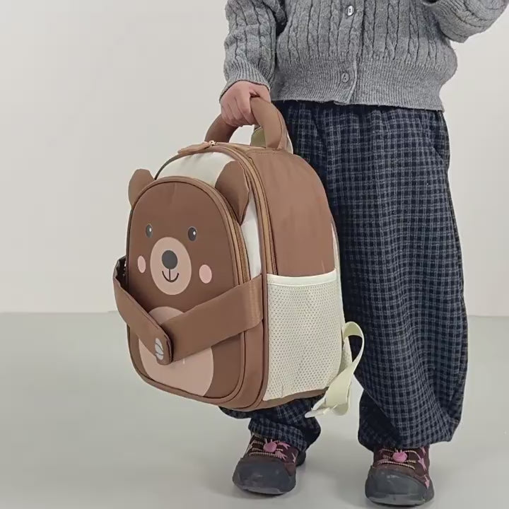 Kindergarten School Bag Cartoon Bear Travel Backpack 3-6 Years Old Preschool Boys and Girls Backpack Kidsren's School Bag