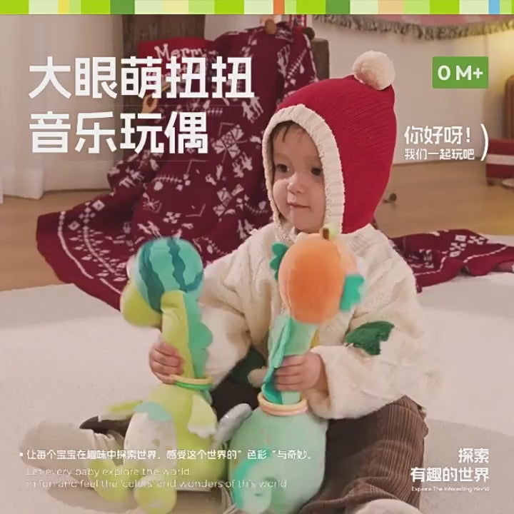Explosions Jollybaby Rereading Duck Baby Early Education Singing Learn to Talk Twisted Neck Duck Baby Soothing Plush Toy