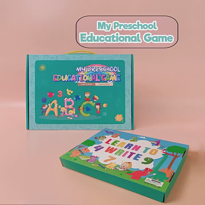 Cross border children s handwriting practice book Montessori early education toy pen control training book tracing number and letter practice book