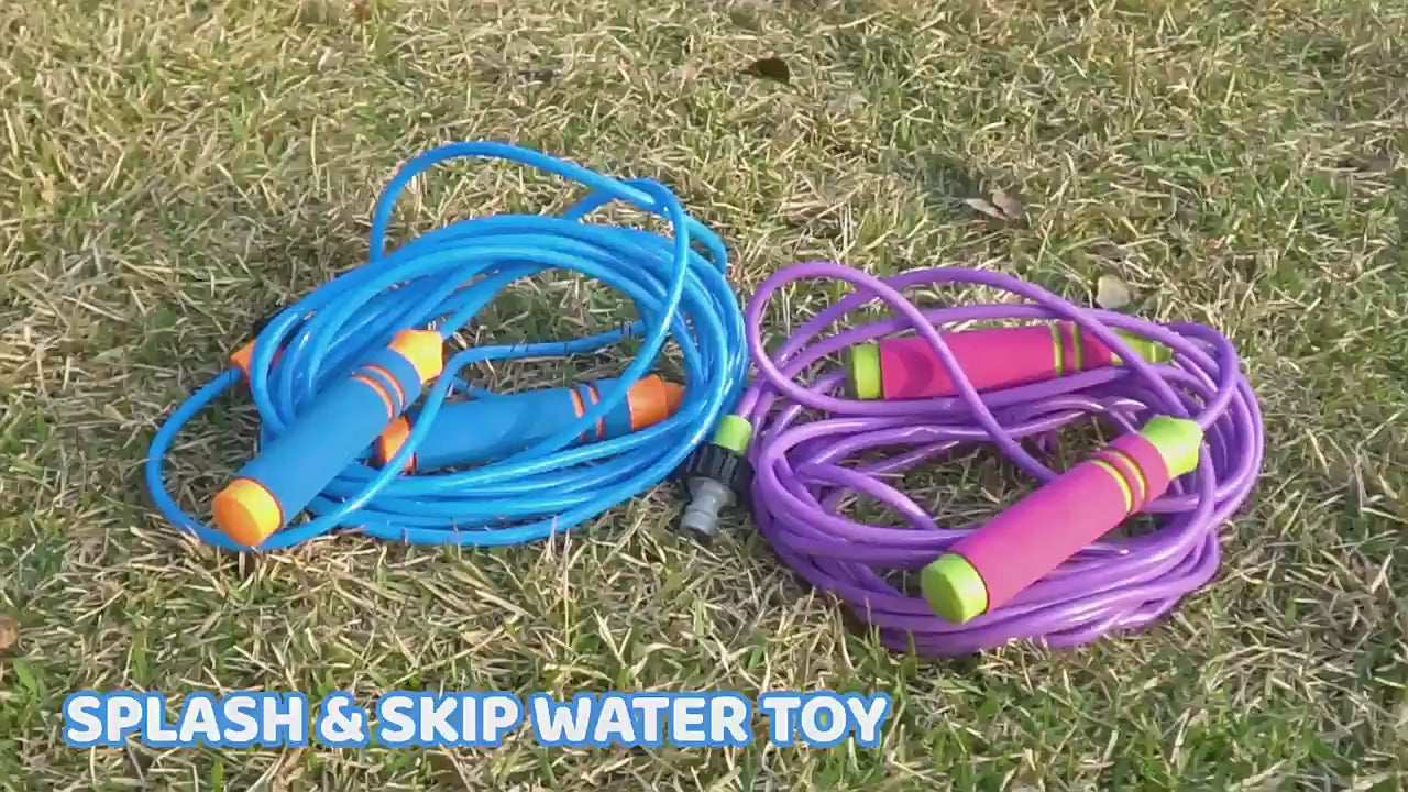 <Amazon New> Summer Outdoor Sprinkling Rope Skipping Toy 8 m Cross Border Garden Lawn Sprinkling Sports Toy