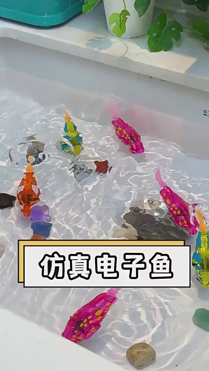 Cross-Border Sensor-Activated Light-Emitting Swinging Electronic Fish Baby Bath Water Toy Fish Automatic Swimming Electric Simulation Fish